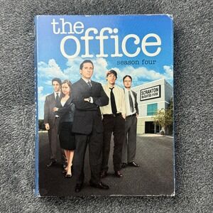 The Office Season 4 DVD 4-Disc Set 2008 NBC‎ Steve Carell Complete Tested
